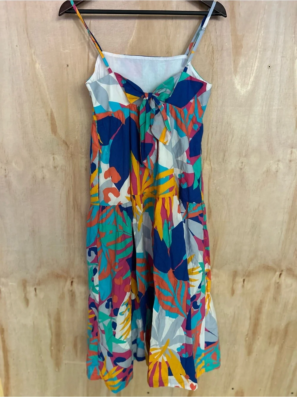 J. Crew Multicolor Floral-Print Sundress in Blue, Pink & Teal - Picture 3 of 8